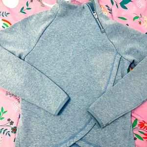 Athleta Girl Cross-front Cozy Zipper Pullover